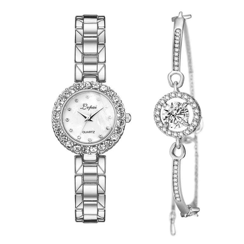 Elegant Timepiece Collection - Stylish Quartz Bracelet Watch for Women Designer Premium Accessory