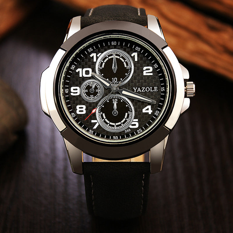 Stylish Men's Quartz Watch - Creative Design for Every Occasion