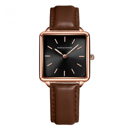 Elegant Stylish Casual Timepiece Premium Women'S Rectangle Watch