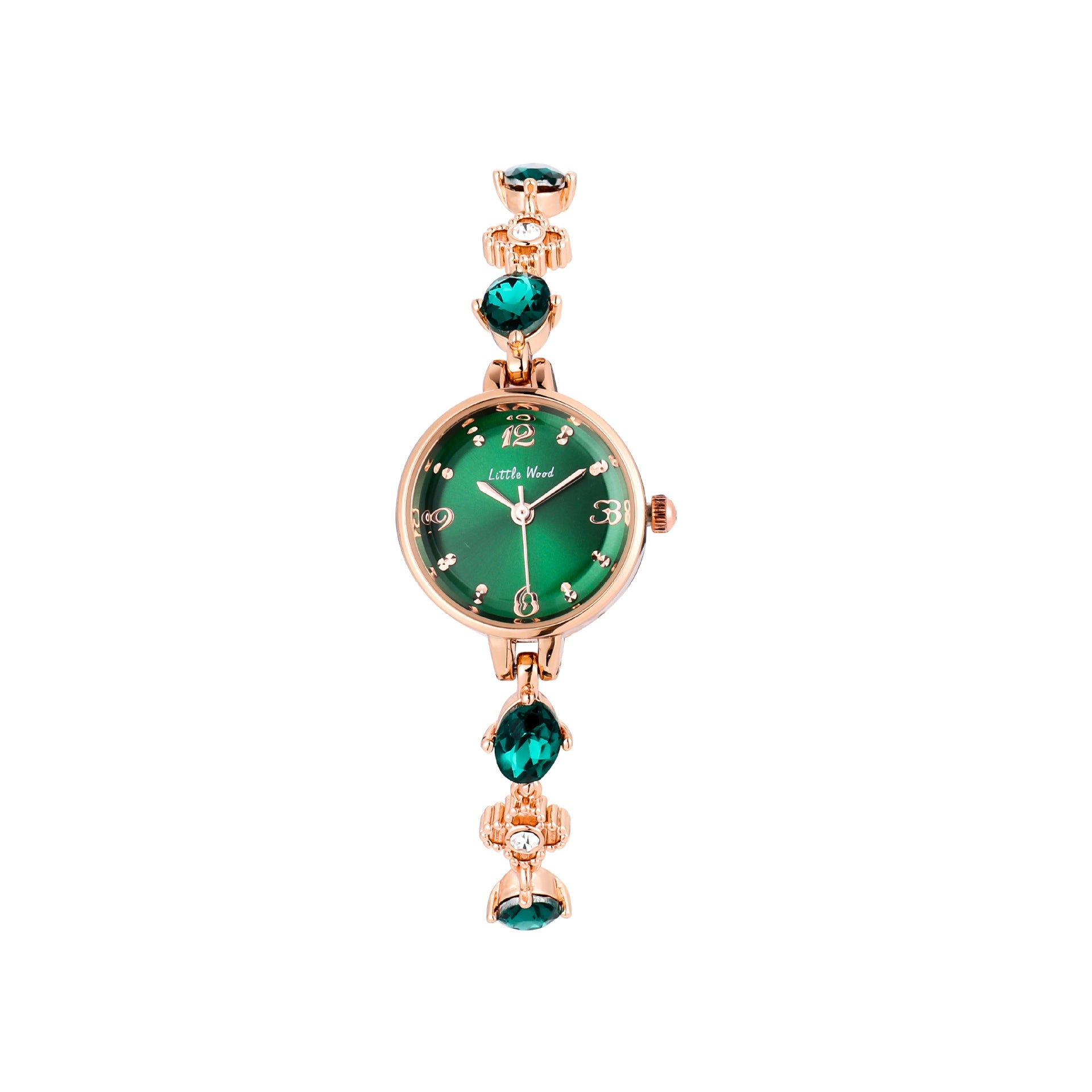 Elegant Small Green Jade Bracelet Watch for Women - Perfect Gift!
