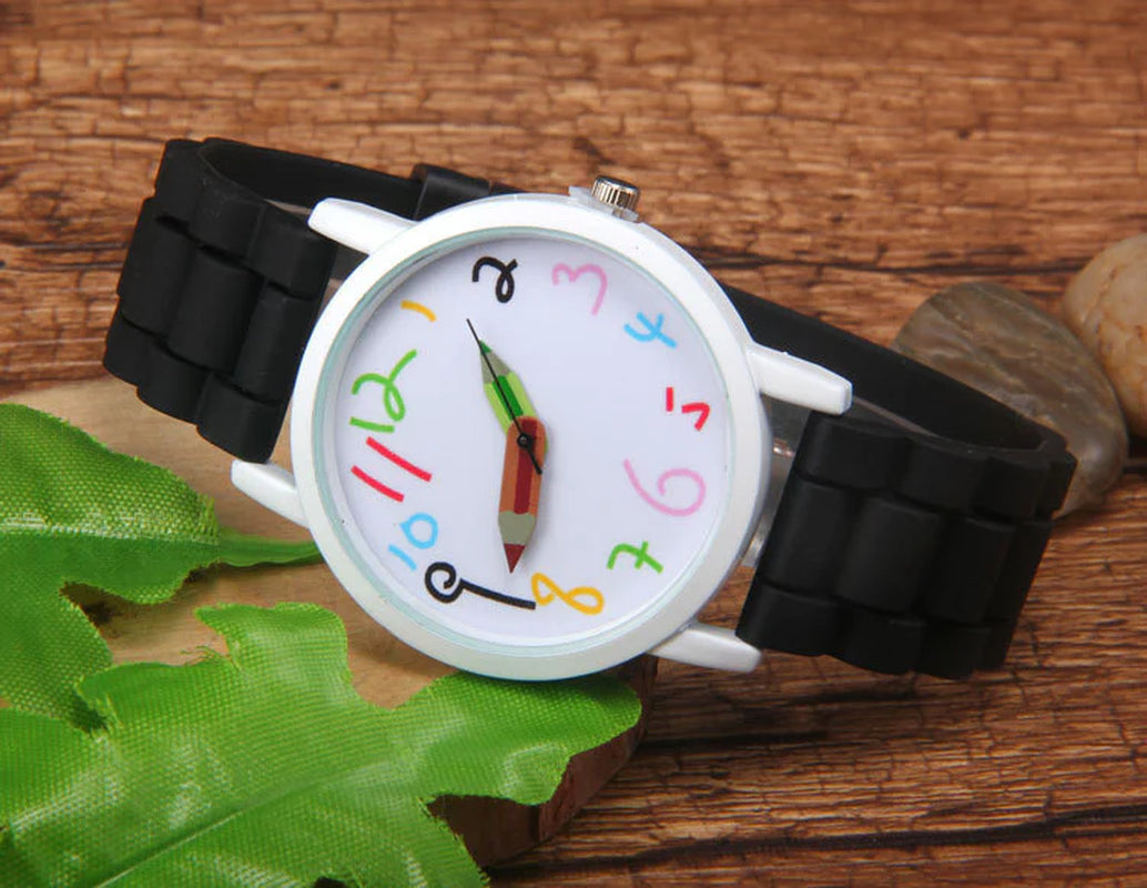 Customized Hue Pencil Hand Watch