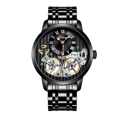 Luxury Double Tourbillon Automatic Mechanical Men's Watch