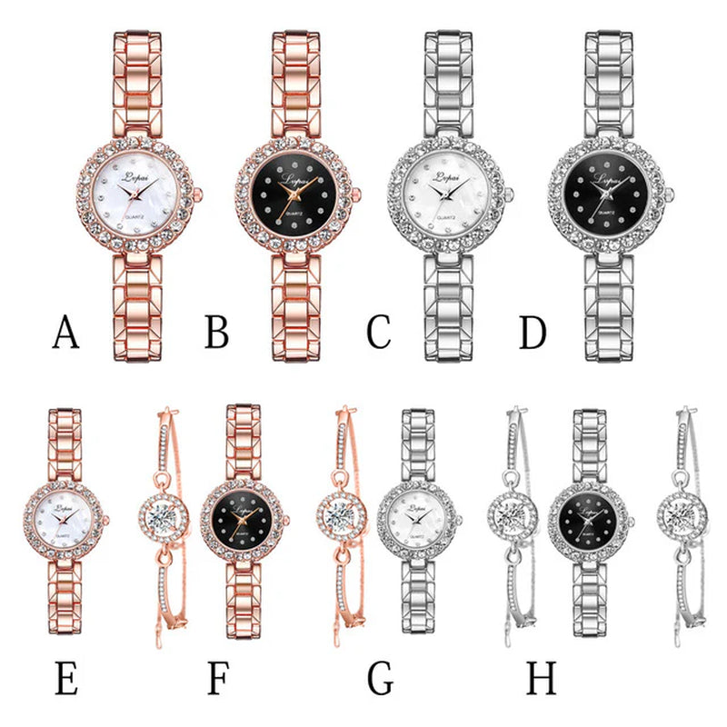 Elegant Timepiece Collection - Stylish Quartz Bracelet Watch for Women Designer Premium Accessory