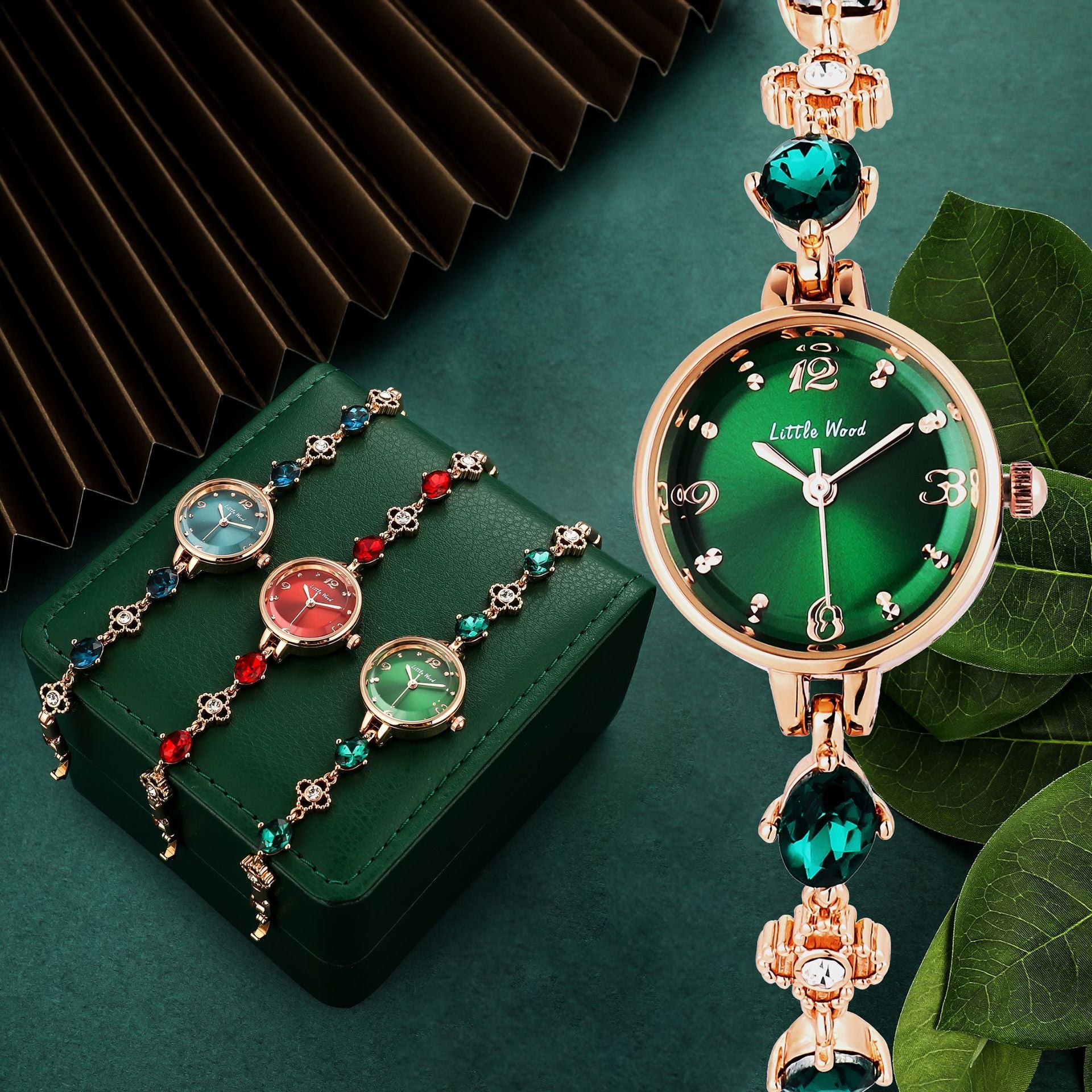 Elegant Small Green Jade Bracelet Watch for Women - Perfect Gift!