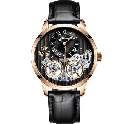 Luxury Double Tourbillon Automatic Mechanical Men's Watch