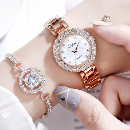 Elegant Timepiece Collection - Stylish Quartz Bracelet Watch for Women Designer Premium Accessory