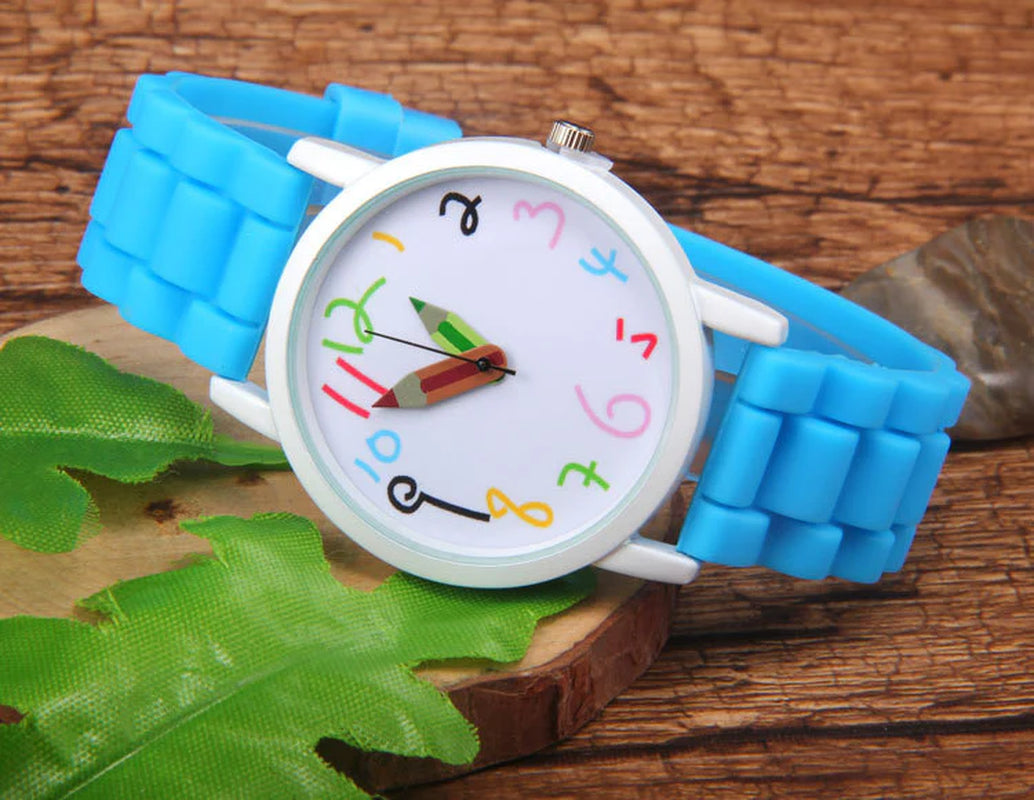Customized Hue Pencil Hand Watch