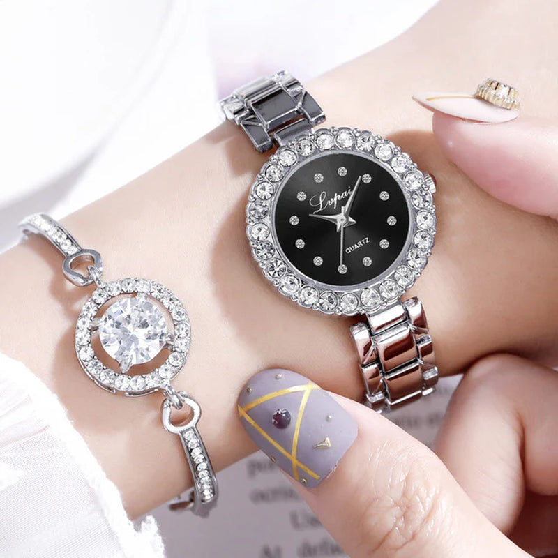 Elegant Timepiece Collection - Stylish Quartz Bracelet Watch for Women Designer Premium Accessory