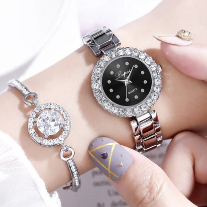 Elegant Timepiece Collection - Stylish Quartz Bracelet Watch for Women Designer Premium Accessory