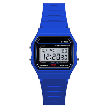 Women Men Unisex Watch Black Vintage LED Digital Sports Military Wristwatches Electronic Digital Present Gift Male Ladies