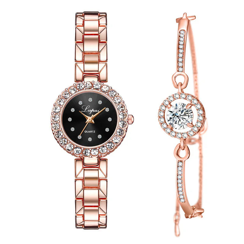 Elegant Timepiece Collection - Stylish Quartz Bracelet Watch for Women Designer Premium Accessory