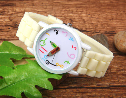 Customized Hue Pencil Hand Watch