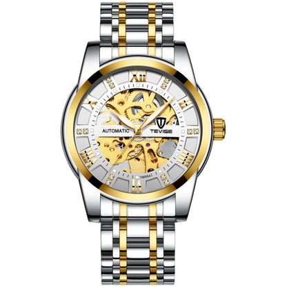 Stylish Men's Automatic Mechanical Hollow Watch - Waterproof Fashion Timepiece