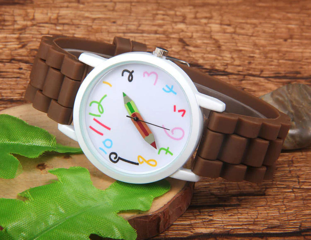 Customized Hue Pencil Hand Watch