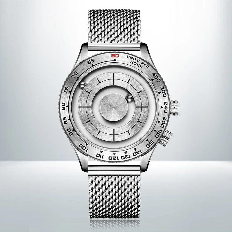 This Watch Floats with Magnetic Tech