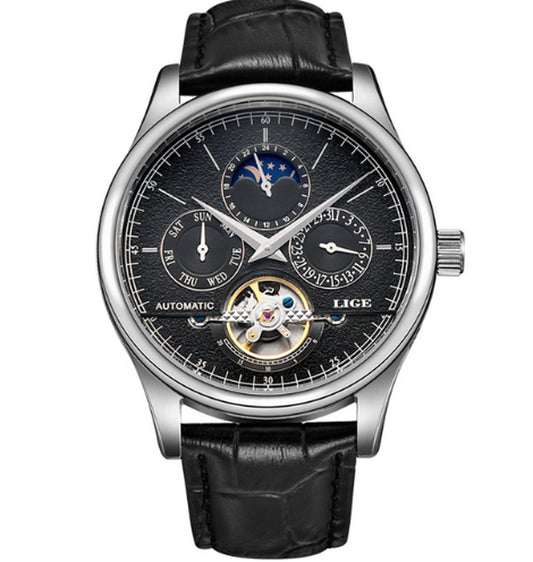 Elegant Mechanical Men's Watch - Perfect for Business and Casual Wear