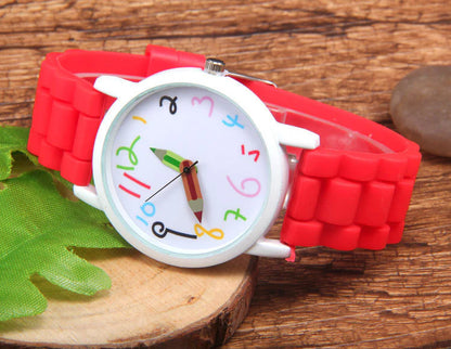 Customized Hue Pencil Hand Watch