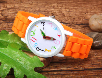 Customized Hue Pencil Hand Watch